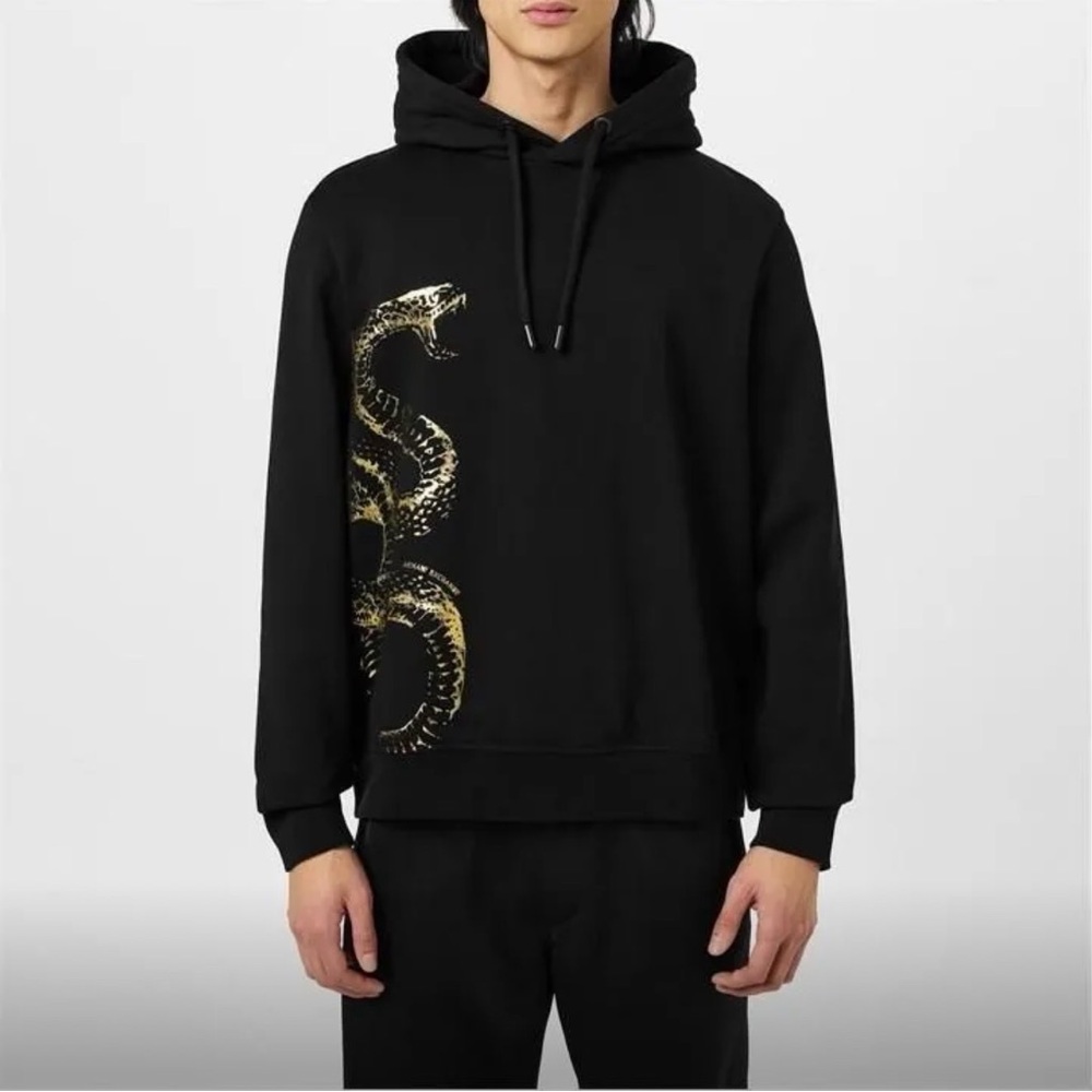 Armani Exchange Men's Hoodie - Black
